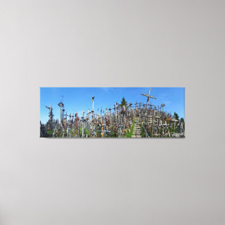 The Hill of Crosses of Northern Lithuania Canvas Print