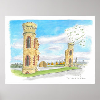The Hill of the O`Neill Dungannon Poster