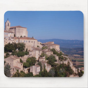 The hill top village of Gordes Mouse Pad