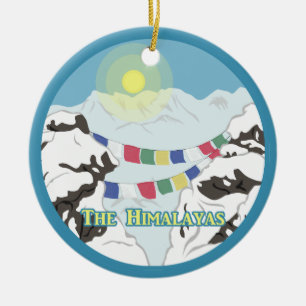 The Himalayas Ceramic Ornament