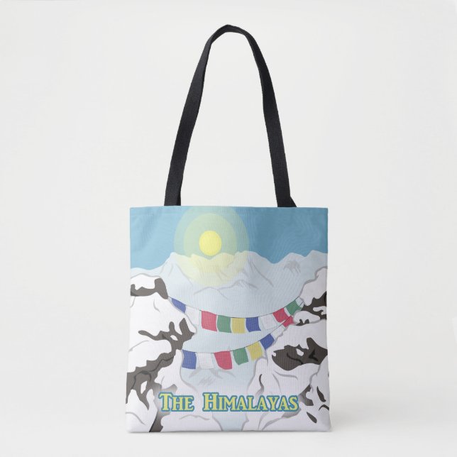The Himalayas Tote Bag (Front)