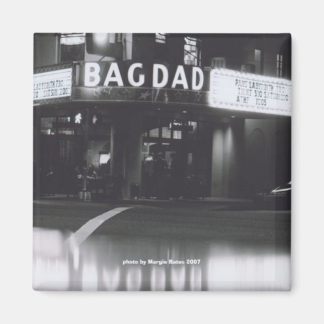 The Historic Bagdad Theatre Magnet (Front)