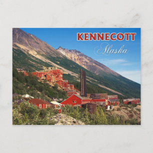 The Historic Kennecott Copper Mines, AK Postcard