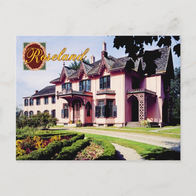 The historic Roseland Cottage, Connecticut Postcard (Front)