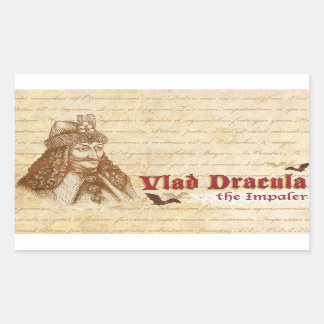 The historical Count Dracula Sticker