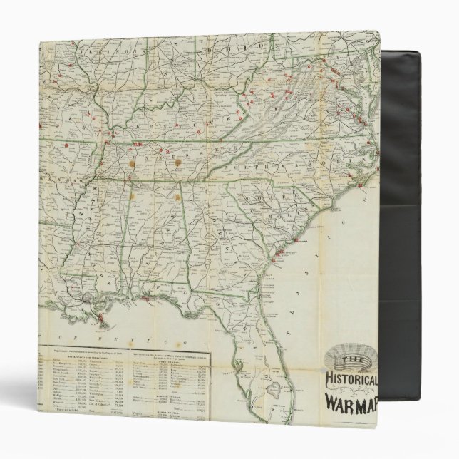 The Historical War Map Binder (Front/Inside)