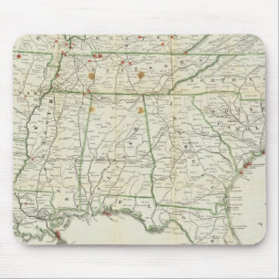 The Historical War Map Mouse Pad