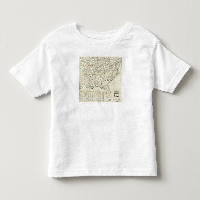 The Historical War Map Toddler T-shirt (Front)