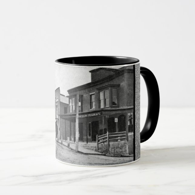 The History of Pepperell Massachusetts Glam Mug (Front Right)