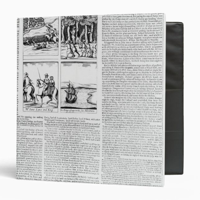 The history of the Battle of Worcester Binder (Front/Inside)
