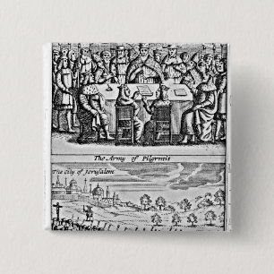 The History of the Holy War: 2 Inch Square Button