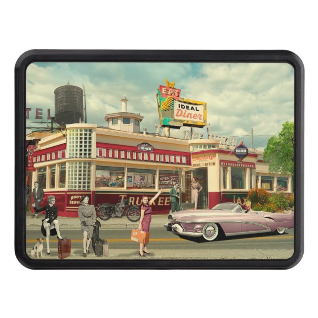 The Hitchhickers Trailer Hitch Cover (Front)