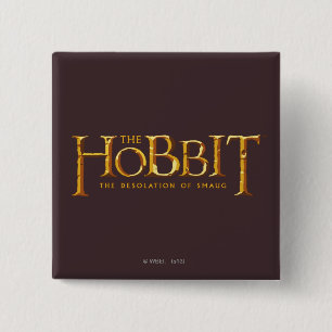 THE HOBBIT™ 2 INCH SQUARE BUTTON