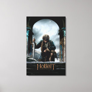 The Hobbit - BILBO BAGGINS™ Movie Poster Canvas Print