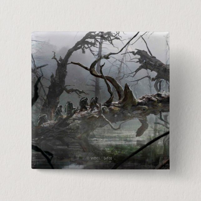 THE HOBBIT : DESOLATION OF SMAUG™ Concept Art 4 2 Inch Square Button (Front)