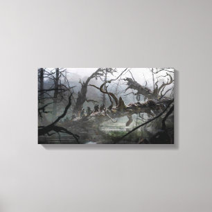 THE HOBBIT : DESOLATION OF SMAUG™ Concept Art 4 Canvas Print