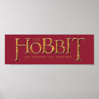 The Hobbit Logo Textured