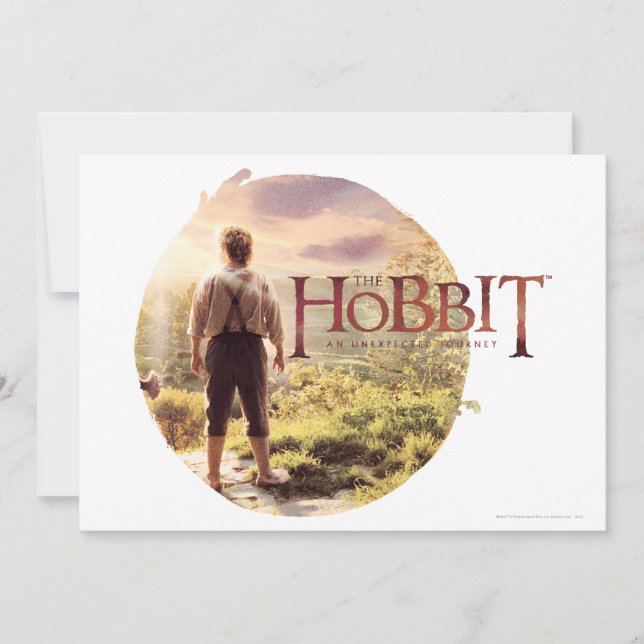 The Hobbit Logo with BILBO BAGGINS™ Back (Front)