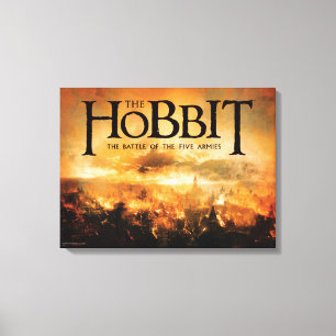 The Hobbit: THE BATTLE OF FIVE ARMIES™ Logo Canvas Print
