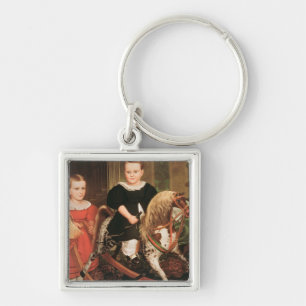 The Hobby Horse, c.1840 Keychain