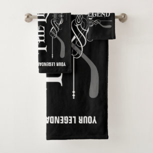 The (Hockey) Legend Bath Towel Set