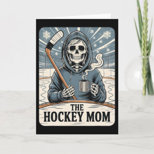 The Hockey Mom Funny Design Card