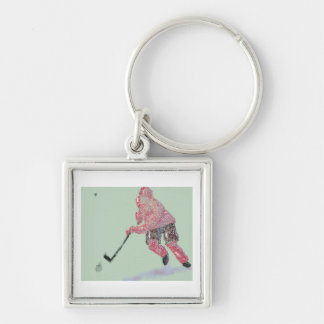 The Hockey Player Keychain