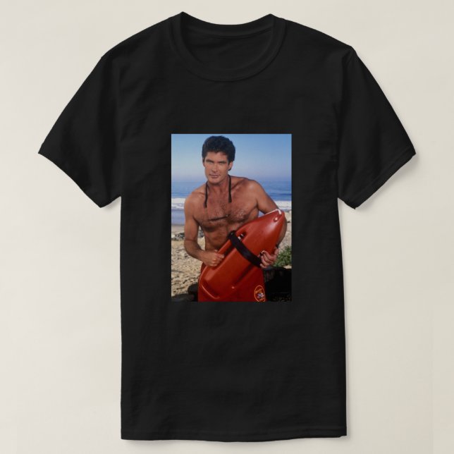 The Hoff - Baywatch Relaxed Fit T-Shirt (Design Front)