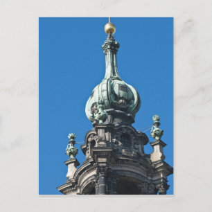 The hofkirche (Church of the Court) Dresden Postcard
