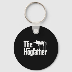The Hogfather Rbecue Chef Funny Bbq Grill Master Keychain