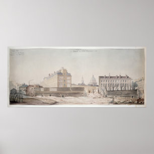 The Hole in the Rue Monge Poster