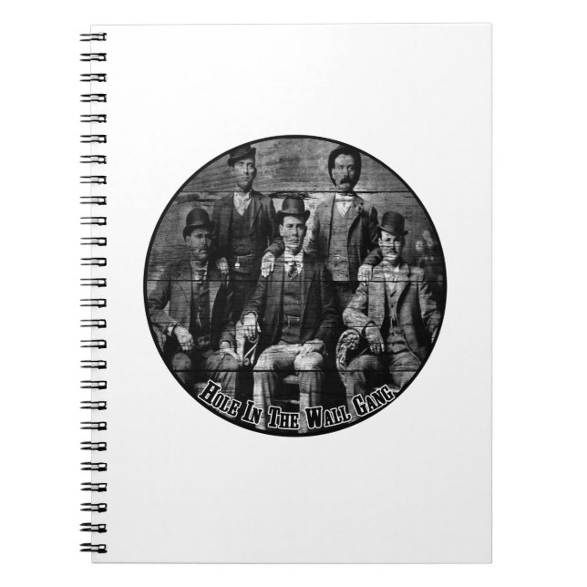 The Hole In The Wall Gang Notebook (Front)