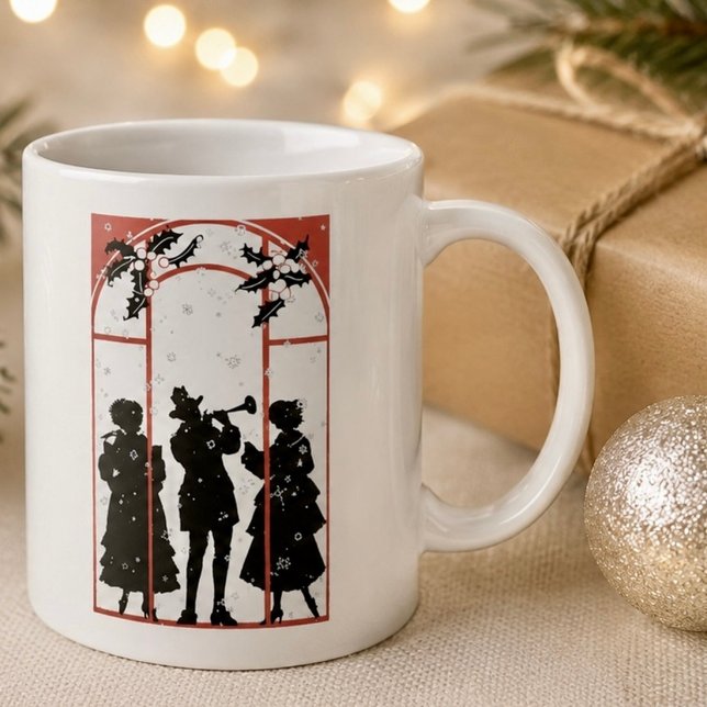 The holiday musicians coffee mug (Creator Uploaded)