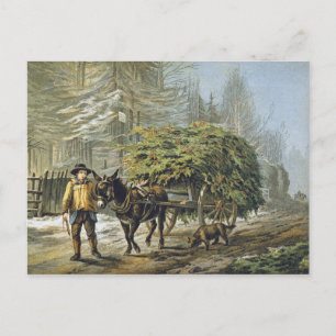 The Holly Cart Christmas Card