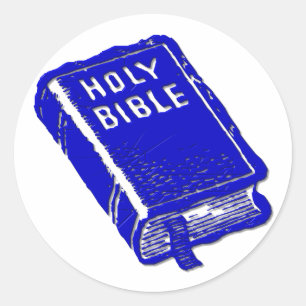 The Holy Bible Classic Round Sticker