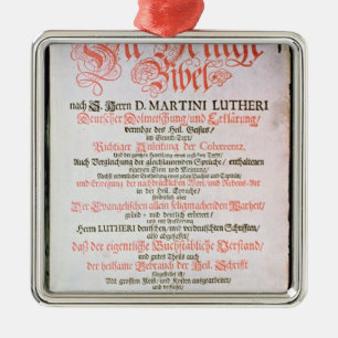 The Holy Bible, Vol. I., 1681 Metal Ornament