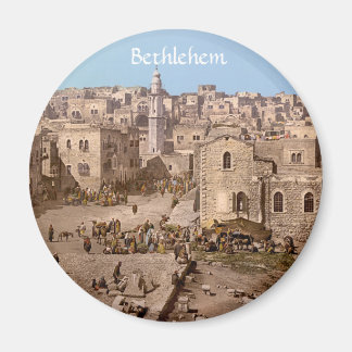 The Holy City Of Bethlehem Magnet