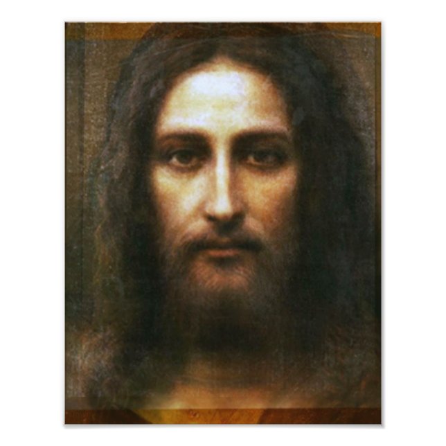 THE HOLY FACE OF JESUS, PHOTO PRINT (Front)
