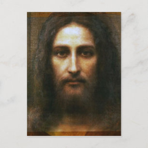 THE HOLY FACE OF JESUS POSTCARD