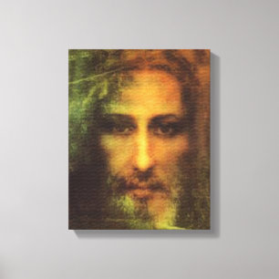 THE HOLY FACE OF OUR LORD AND SAVIOR, JESUS CHRIST CANVAS PRINT