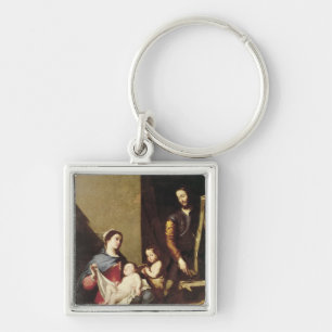 The Holy Family, 1639 Keychain