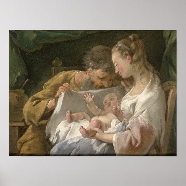 The Holy Family, 18th century Poster (Front)