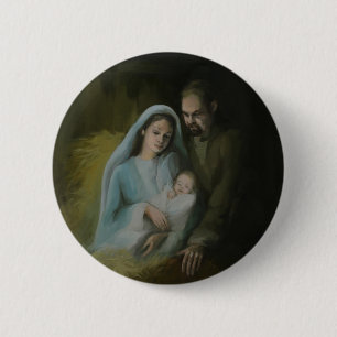 The Holy Family 2 Inch Round Button