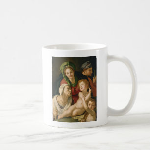 The Holy Family - Agnolo Bronzino Coffee Mug