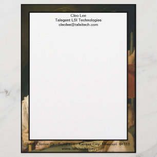 The Holy Family - Agnolo Bronzino Letterhead