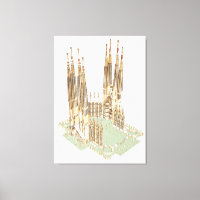 The Holy Family Antonio Gaudi. Barcelona Spain