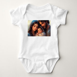 The Holy Family Baby Body Suit Bodysuit