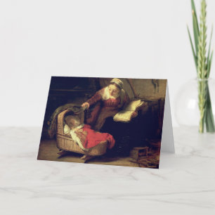 The Holy Family, c.1645 Card