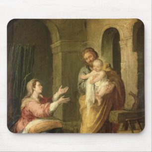 The Holy Family, c.1660-70 Mouse Pad