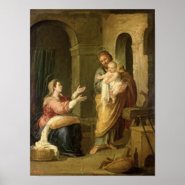 The Holy Family, c.1660-70 Poster (Front)